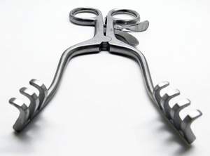 Rétracteur Weitlaner 5,5 pouces à pointe arrondie 3x4, instruments chirurgicaux vétérinaires en acier inoxydable, matériel à vendre à bas prix - Product Image 3