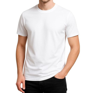 Men Oversized <b>Polyester</b> Cotton T Shirt Customized Solid Color Quick Dry Breathable Streetwear Tee OEM Men's <b>tshirt</b> Manufacturer - Product Image 4