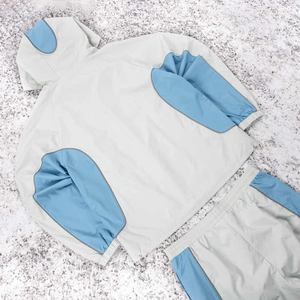 Custom Mens <b>Polyester</b> <b>Tracksuit</b> Jacket Jogger Set Nylon Sweat Pant Windbreaker Outdoor - Product Image 1