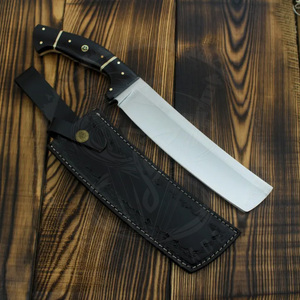 Cuchillo de Caza y Camping de Alta Dureza con Empuñadura Cómoda, Cuchillo Bowie de Acero D2 con Mango de Cuerno de Búfalo - Product Image 2