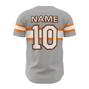 Maillot de baseball unisexe au design tendance, vente en gros, uniforme de baseball de qualité supérieure, nouvelle arrivée, haut respirant à séchage rapide, produit phare - Product Image 3