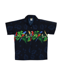 เสื้อเชิ้ตชายหาดฮาวายพิมพ์ลายแขนสั้นสำหรับผู้ชาย - Product Image 3