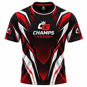 Camiseta Deportiva Personalizada para Hombre, Sublimada, 100% Poliéster, Secado Rápido, Transpirable, Cuello Redondo, 140-180 GSM, Ropa Deportiva para Gimnasio - Product Image 3