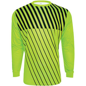 Maillot de Gardien de But à Séchage Rapide, Anti-Transpiration, en Maille Professionnelle, Manches Longues – Tendance USA et Europe - Product Image 1