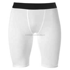 Shorts de compression de gymnastique High Street pour hommes de la meilleure qualité, shorts de course à motif solide de marque privée pour la salle de sport - Product Image 3