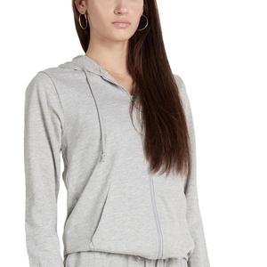 OEM Latest Style for women Customized <b>Crop</b> Hoodies for Gym 100% cotton - Product Image 1