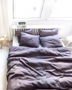 Housse de couette de qualité supérieure, naturelle, durable et hypoallergénique, ensembles de housses de couette - Product Image 3