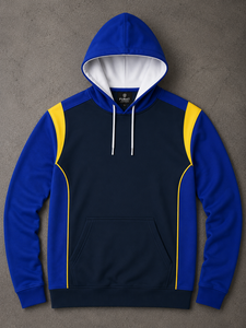 Pull à capuche de golf pour homme, demi-zip, broderie 3D, doublure anti-rétrécissement, polaire épaisse 240 g/m², hiver, vente en gros - Product Image 1