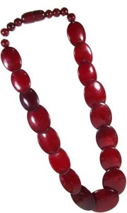 สร้อยคอเม็ดเรซิ่นสวยหรู งานแฮนด์เมด เครื่องประดับแฟชั่น สร้อยคอหลากสีสำหรับผู้หญิง สวมใส่ได้ทุกวัน ของขวัญสำหรับงานแต่งงานและงานปาร์ตี้ - Product Image 6