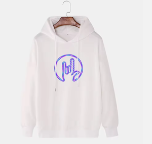 เสื้อฮู้ดดี้ผู้ชายคุณภาพส่งออก งานปัก 3 มิติ ผ้าคอตตอน 100% สไตล์สตรีทแวร์สำหรับฤดูหนาว รับผลิตตามแบบ - Product Image 2