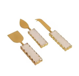 Superior Dining Metal <b>Cheese</b> <b>Knives</b> <b>Set</b> Heavy Gauge <b>Cheese</b> Cutting Utensils Kitchen Dining Restaurant - Product Image 1