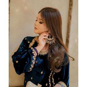 Ensemble haut et bas pour femme avec Dupatta pour fête - Product Image 2