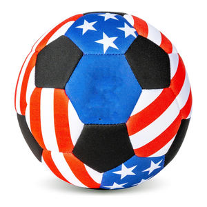 Ballon de football silencieux et sûr pour l'intérieur, léger, pour les jeunes, taille 4, en tissu doux, personnalisable, durable, pour le dribble et le jonglage à domicile - Product Image 1