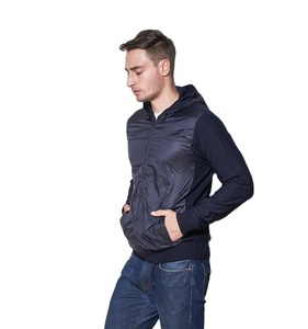 Pull à capuche pour hommes, tricot en coton, logo personnalisé, tricot, à fermeture éclair, - Product Image 1