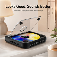 Reproductor de CD Portátil Transparente Personalizado para Viajes Musicales con Bluetooth, Venta al Por Mayor de Fábrica OEM