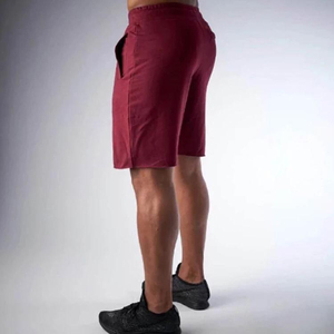 Quick Dry Workout Jogging Gym <b>Cargo</b> <b>Shorts</b> Drawstring Closure Solid Knee Length Breathable - Product Image 5