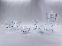 Unzerbrechliches Fisch-Design Acryl-Kunststoff Highball-Trinkglas Wasser-Tumbler