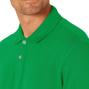 เสื้อโปโลสีเขียวพรีเมียม - เสื้อยืดแขนสั้นผ้าฝ้ายเนื้อนุ่มสไตล์สตรีทแวร์สำหรับกอล์ฟ - โรงงานเซียลคอต ผู้ผลิตเสื้อผ้าสั่งทำโดยตรงจากโรงงาน - Product Image 5