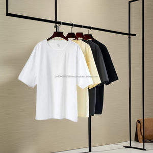 เสื้อยืดคอกลมผ้าเจอร์ซี่ย์ออกแบบได้เองน้ำหนัก260กรัมพิมพ์ลายสั้นใส่สบาย - Product Image 1