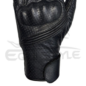Guantes de Motociclismo Negros al por Mayor, Guantes de Moto con Protección Completa para los Dedos, Fabricante Personalizado, Guantes de Motocicleta Duraderos con Agarre - Product Image 5