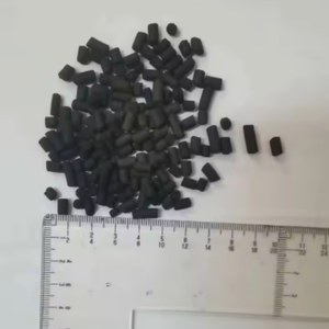 Charbon actif extrudé en granulés colonne à faible teneur en cendres pour la purification de l'air et de l'eau, à base de coque de noix de coco, filtre d'adsorption de CO2 - Product Image 3