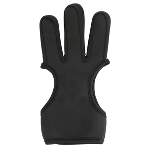 Guante de tiro con arco versátil para arcos tradicionales y modernos, protección de tres dedos para sesiones de entrenamiento seguras y eficaces en todo momento - Product Image 1