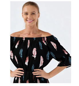 เดรสแฟชั่นฤดูร้อนปี 2025 สำหรับผู้หญิง สั่งทำได้ ขายส่งจำนวนมาก คุณภาพสูง ใส่สบาย - Product Image 1