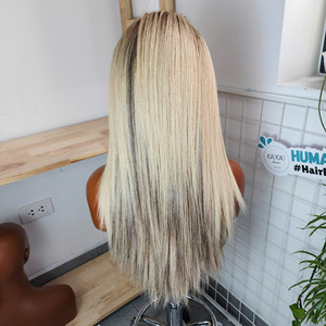 Perruque en cheveux humains de 32 pouces, perruques frontales en dentelle 13x6, perruques frontales en dentelle HD transparente lisses, sans colle - Product Image 1