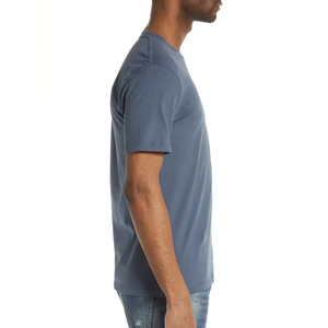 เสื้อยืดคอกลมพรีเมียมสำหรับผู้ชาย ผลิตจากผ้าฝ้ายผสมไนลอน 56% โพลีเอสเตอร์ 33% และสแปนเด็กซ์ 11% - Product Image 2
