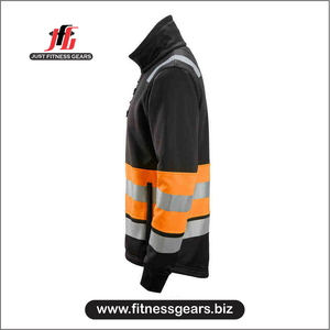 Safety <b>Jacket</b> Work Wear Factory Construction Reflective <b>Softshell</b> Hooded Winter <b>High</b> <b>Visibility</b> Regular Size Security <b>Jackets</b> - Product Image 3