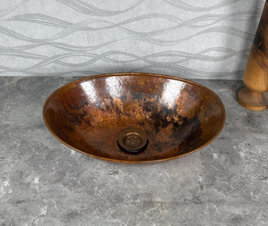 Lavabo de Baño Moderno de Lujo Rectangular con Acabado en Cobre, Estilo Popular, Venta al por Mayor - Product Image 5