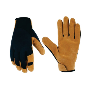 Wholesale Durable Anti-Slip XL Size Driver <b>Gloves</b> White Tripolymer Grain Safety Cuff Anti-Cut Breathable <b>Latex</b>-Free - Product Image 1