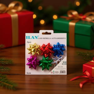 Nastro decorativo autoadesivo Ilan Star da 5 cm, 6 pezzi - Product Image 2