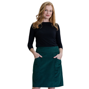 Falda midi estampada premium con tela ligera y transpirable - Product Image 4
