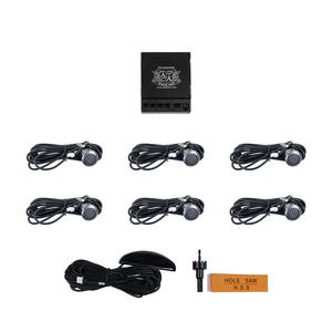 เซ็นเซอร์จอดรถ Roadpower Diamond 6 จุด พร้อมจอ LED แสดงผล ระยะตรวจจับ 0.3-1.5 เมตร ใช้ไฟ DC 10V-14.7V พร้อมเสียงเตือนเพื่อการจอดรถที่ปลอดภัย - Product Image 6