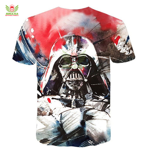 Camiseta Blanca para Sublimación, Manga Corta, Cuello Redondo, Tela de Poliéster Ligera, para Hombre, Color Duradero, Lavable, Estilo Vintage Vibrante, Corte Ajustado - Product Image 6