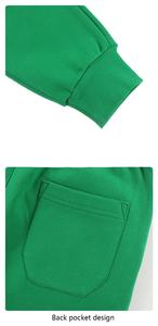 Conjunto Deportivo Estampado Unisex OEM para Otoño/Invierno, Sudadera con Capucha de Color Sólido, Pantalones Deportivos, Logotipo Personalizado, Ropa Casual de Algodón para Niños y Maternidad - Product Image 4