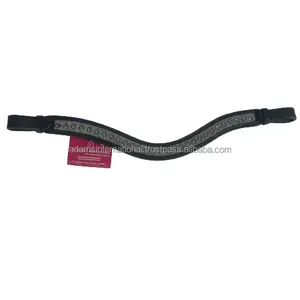 Alta calidad personalizada cristal Mega Bling caballo frente banda hecha a mano todos los tamaños cuero al por mayor browbands - Product Image 1