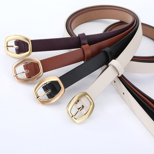Se Aceptan Pedidos Pequeños: Cinturones de Cuero PU para Mujer, Cinturones con Hebilla de Pin, Cinturón Marrón para Jeans, Cintos para Estudiantes - Product Image 6