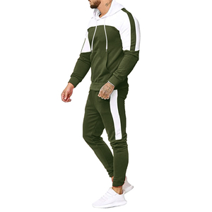 Wholesale Men's Tracksuit Hot Selling Custom Design Tracksuits Sweatsuit Men Jogging Tracksuits 2 Pieces Comfortable OEM - Product Image 2