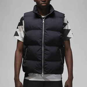 Custom Nylon Puffer Vest <b>Men</b> Lightweight Warm Quilted Outdoor Winter Sleeveless <b>Jacket</b> Insulated Wear - Product Image 4