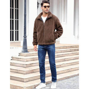 Veste en polaire sherpa de haute qualité, dotée d'une texture en polaire épaisse, légère, confortable et avec des coutures durables. - Product Image 6