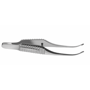Pinzas Capsulares Gill-Arruga con Mango de Acero Inoxidable, Instrumento Quirúrgico Oftálmico de Precisión Reutilizable para Microcirugía - Product Image 1