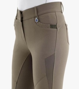Pantalones de equitación, ropa deportiva para exteriores, proveedor de artículos de equitación, personalizado OEM ODM, tela elástica en cuatro direcciones, tela de alta calidad - Product Image 6