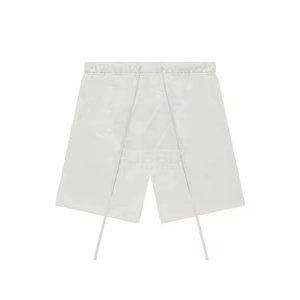 กางเกงขาสั้นผู้ชายผ้าฝ้ายคุณภาพสูง เนื้อหนา ทนทาน เอวยางยืด 1.1 นิ้ว สไตล์ลำลอง สีพื้น เป็นมิตรต่อสิ่งแวดล้อม แบรนด์ Fear Of Hip Hop God - Product Image 3