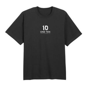 เสื้อยืดผู้ชายทรงหลวม สีดำ ผ้าฝ้ายนุ่ม สวมใส่สบาย คอกลม แขนสั้น แบบเรียบง่าย เหมาะสำหรับใส่ทุกวัน - Product Image 1