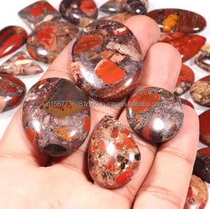 100% cabujón de jaspe arcoíris Natural, mezcla de piedras preciosas sueltas, forma y tamaño, piedras preciosas de jaspe arcoíris, joyería hecha a mano - Product Image 5