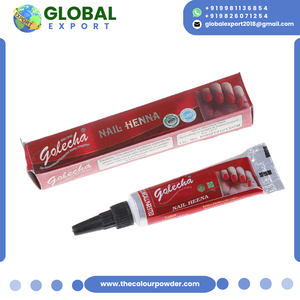 เฮนน่าเพ้นท์เล็บแบบหลอด ยี่ห้อสินค้าสั่งผลิต สีเฮนน่าสมุนไพร ไม่ก่อให้เกิดอาการแพ้ บรรจุในกล่องลูกฟูก สำหรับตกแต่งเล็บเจ้าสาว ใช้ในร้านเสริมสวยและงานปาร์ตี้ - Product Image 4