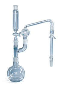 Aparato de Destilación de Laboratorio para Experimentos Químicos, Ensamblaje de Vidrio Borosilicato, OEM, Capacidad de 500 ml - Product Image 3