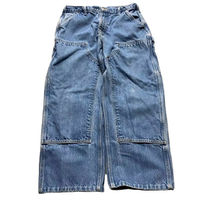 Prix de gros Nouvelle Arrivée Jeans Baggy Décontractés Coupe Droite Harem en Denim Service OEM Pantalon en Jean pour Homme - Product Image 1